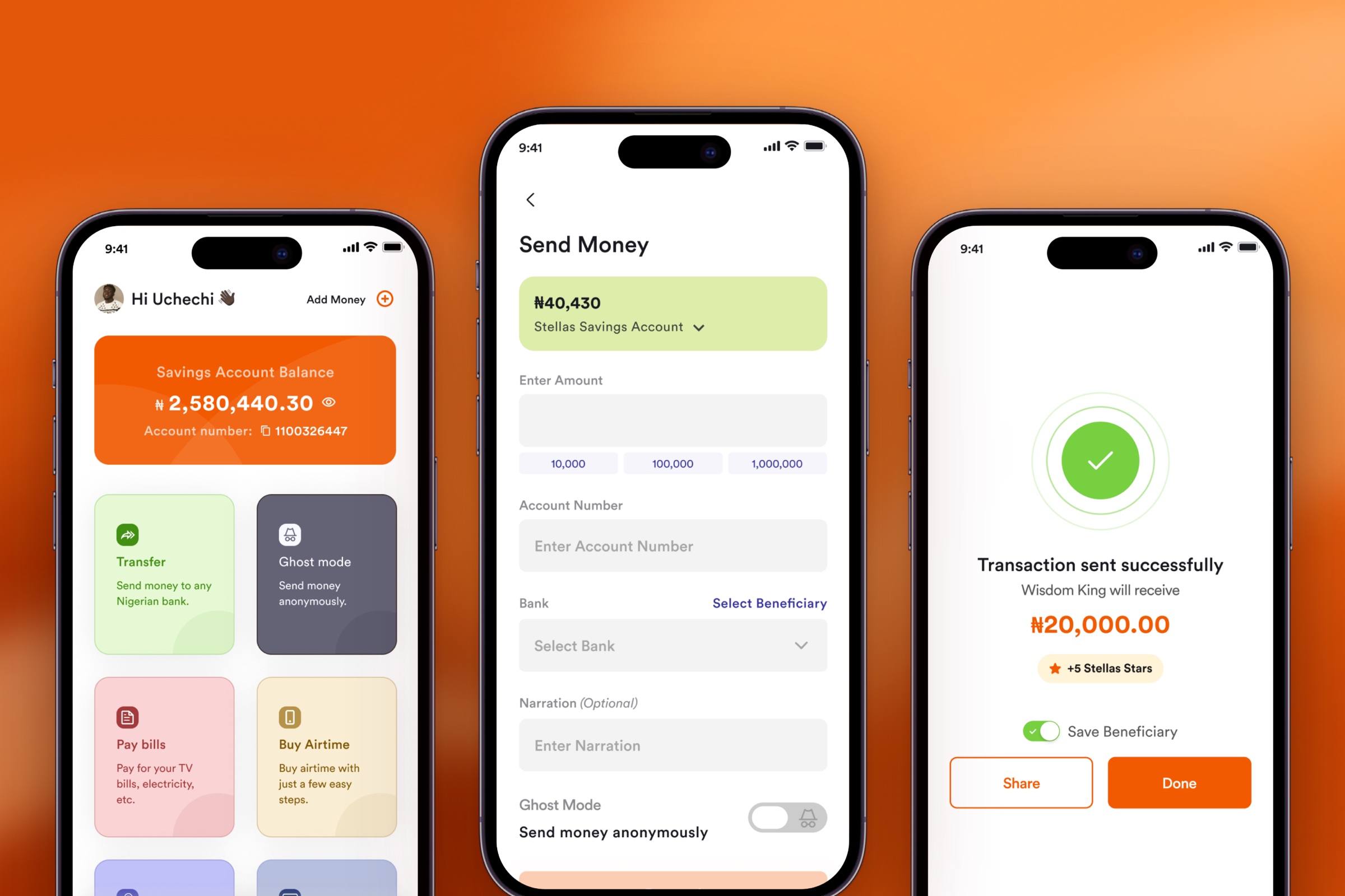 Rebuilding Stellas' Transfer Flow — Fintech