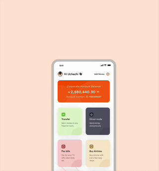 The app, in motion