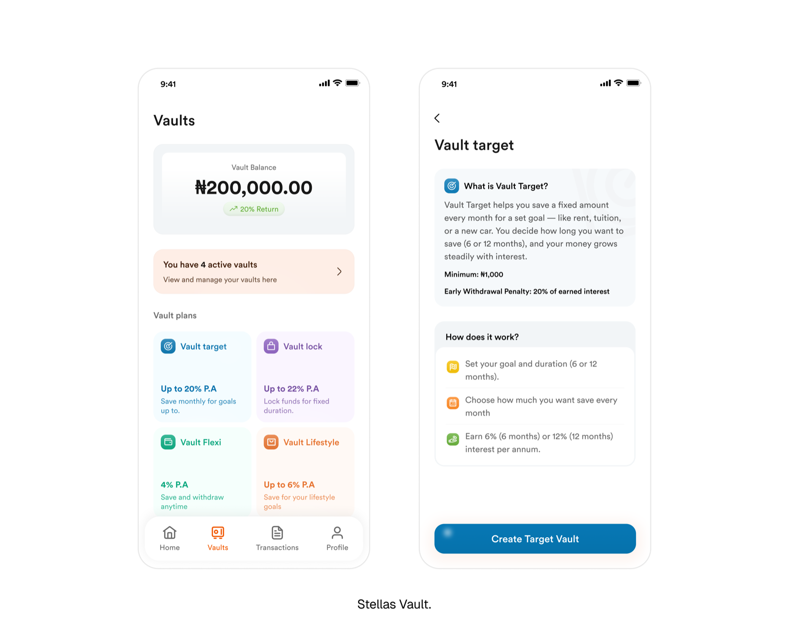 Vault: Savings as a Proposition — Fintech